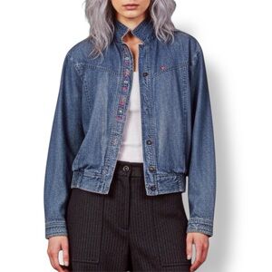 Vintage Denim Button-Up